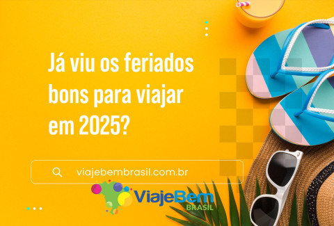 Foto demonstrativa de Já viu os feriados bons para viajar em 2025