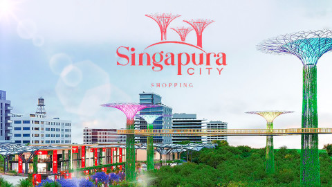 Foto demonstrativa de Singapura Shopping em Caldas Novas