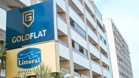 Aluguel de temporada no Gold Flat | Seu refugio em João Pessoa PA | apenas 60 metros do mar
