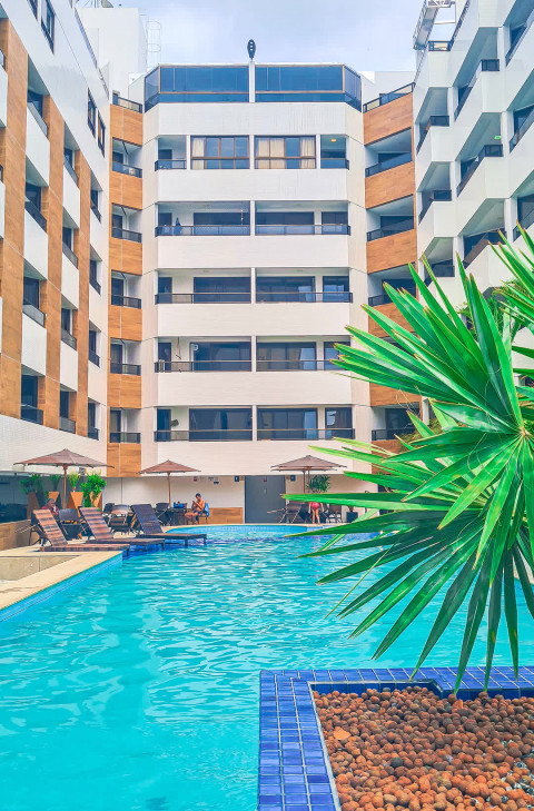 Aluguel de temporada no Gold Flat | Seu refugio em João Pessoa PA | apenas 60 metros do mar