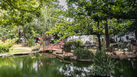 Jardim Japonês em Caldas Novas