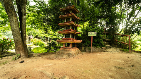 Jardim Japonês em Caldas Novas