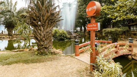 Jardim Japonês em Caldas Novas