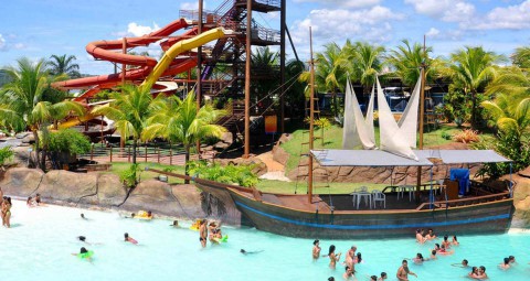 Náutico Praia Clube em Caldas Novas GO