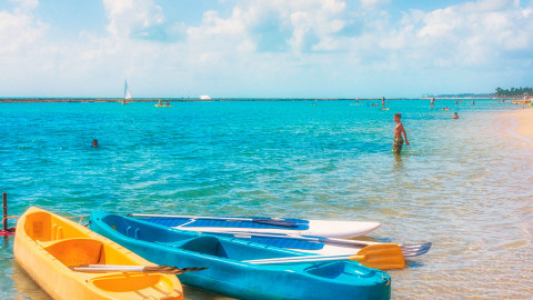 Piscinas naturais em Porto de Galinhas