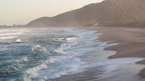 Praia da Armação em Florianópolis - Santa Catarina