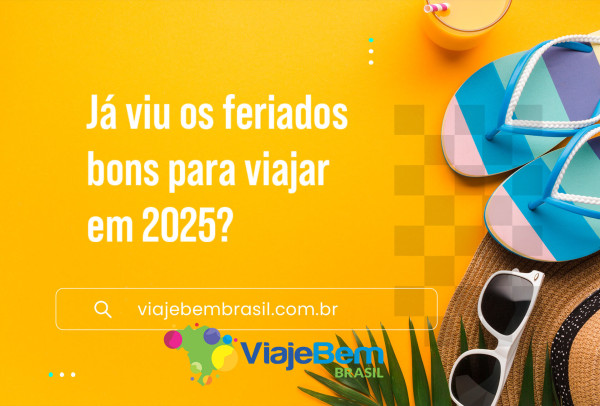 Foto demonstrativa de Já viu os feriados bons para viajar em 2025