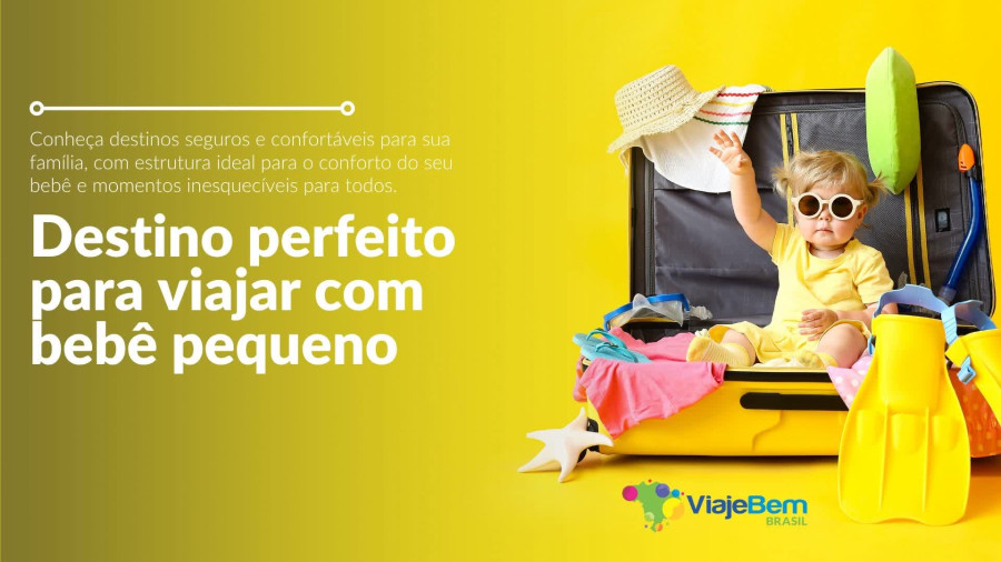Imagem destauente: Destino perfeito para viajar com bebê pequeno e curtir em família