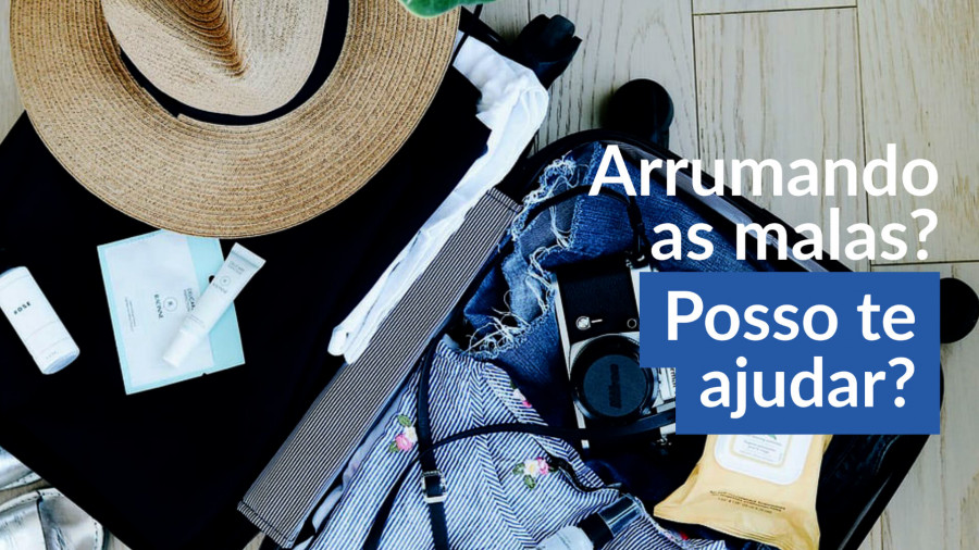 Imagem destauente: Dicas de como arrumar a mala certa pra sua viagem