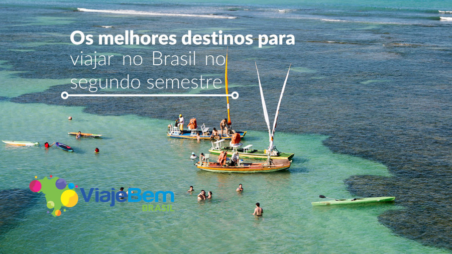 Imagem destauente: Os melhores destinos para viajar no Brasil no segundo semestre