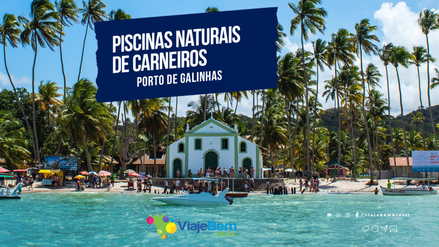 Imagem destauente: Praia dos Carneiros, a 52 km ao Sul de Porto de Galinhas